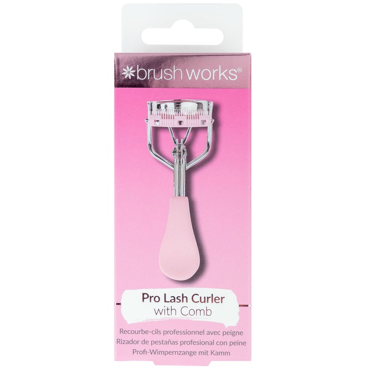 Ondulator Pro pentru gene Brushworks, cu piepten