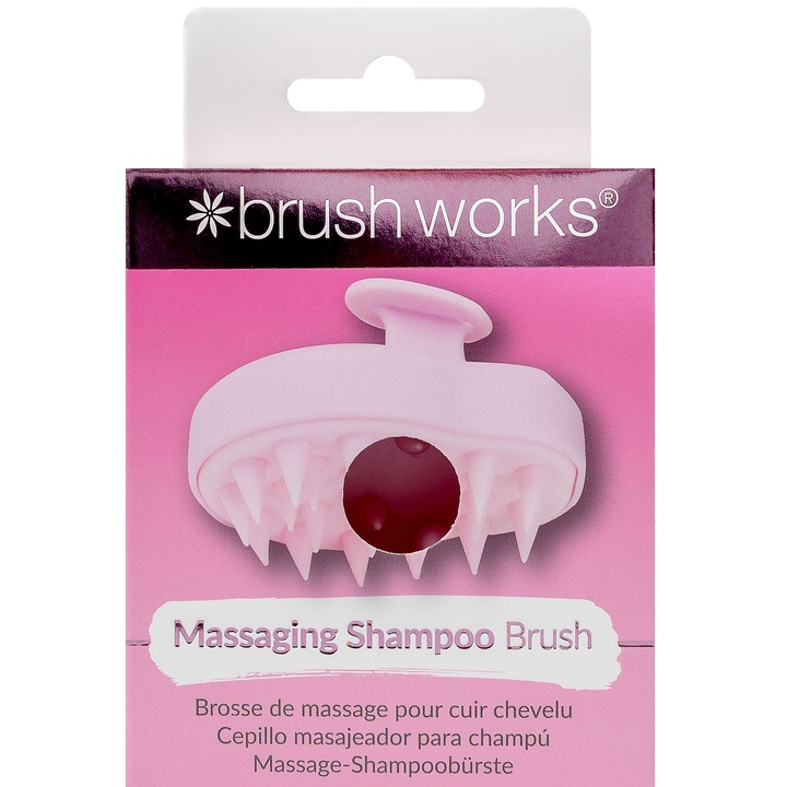 Perie pentru masajul scalpului Brushworks