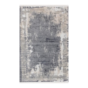 Covor Modern OPTIMA 80x150 CM, Culoare BEJ / GRI, Cod: 51753
