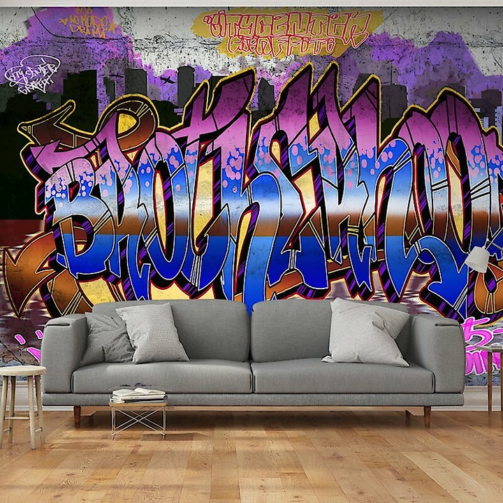 Fotótapéta - Színpompás falfestmény 400x280