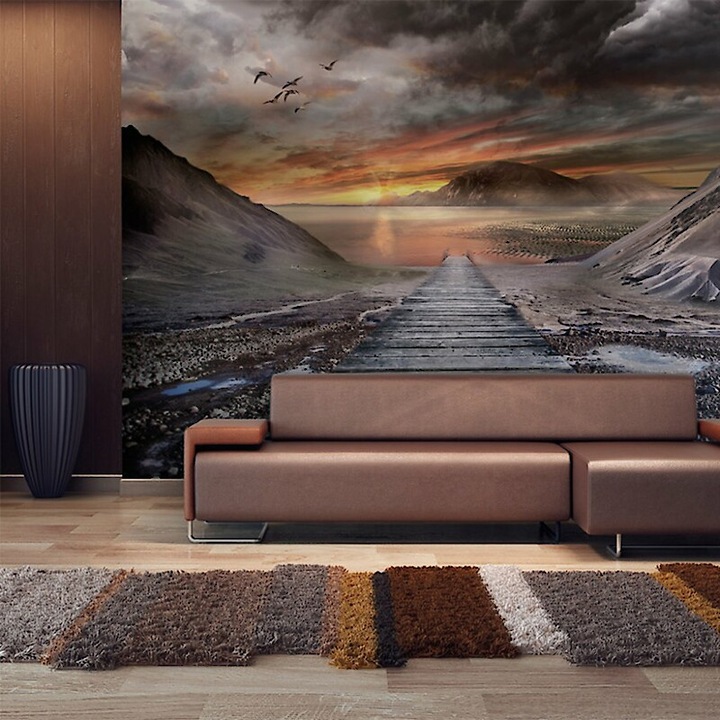 Fotótapéta - Elhagyott föld 350x270