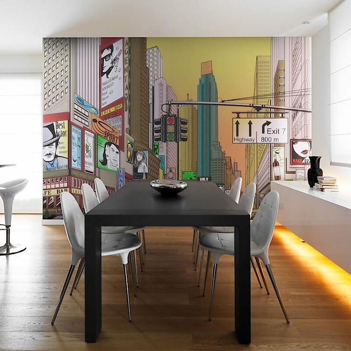 Fotótapéta - Csúcsforgalom 350x270