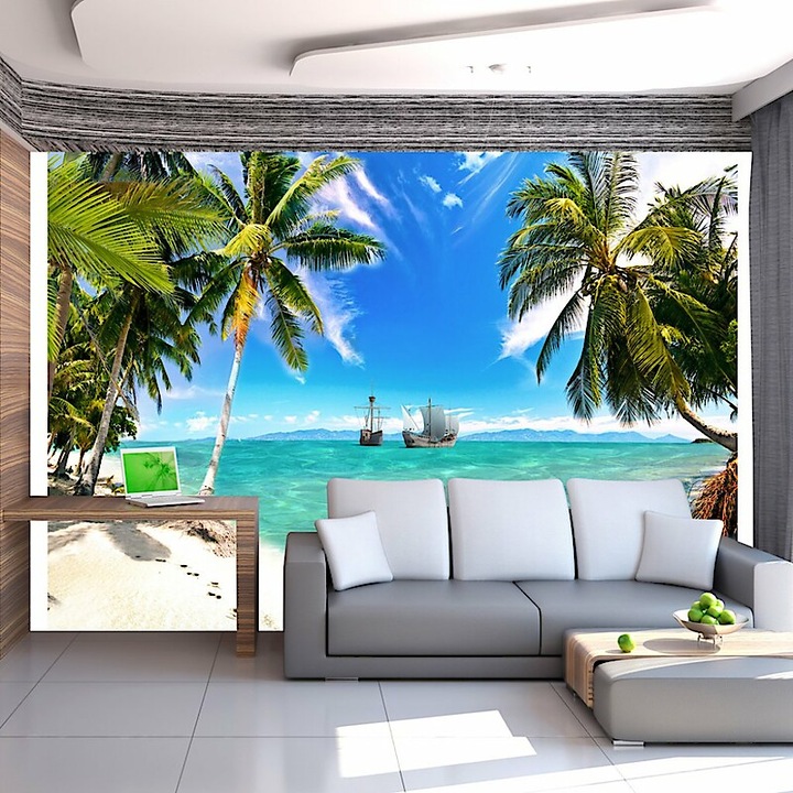 Fotótapéta - Távolodó hajók 400x280