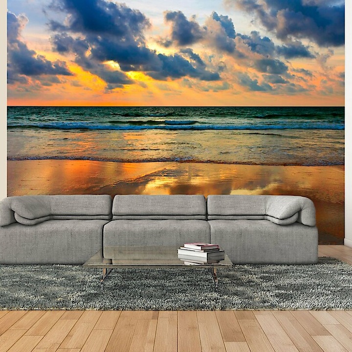 Fotótapéta - Tengerparti séta 350x270