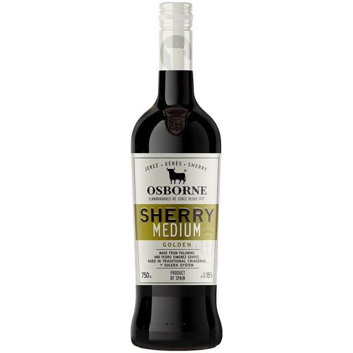 Vin Rosu Osborne Golden Sherry, Demisec, 0.75l