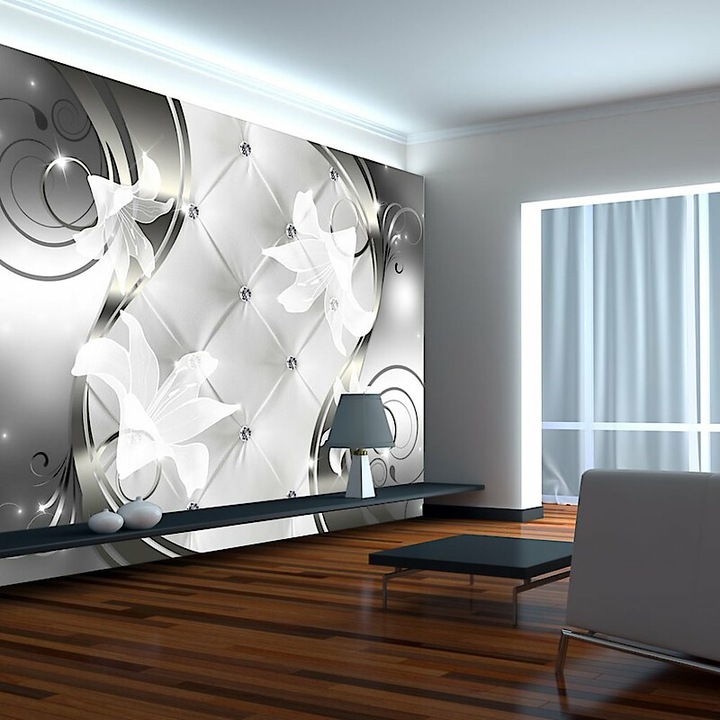 Fotótapéta - Ezüst világ 400x280