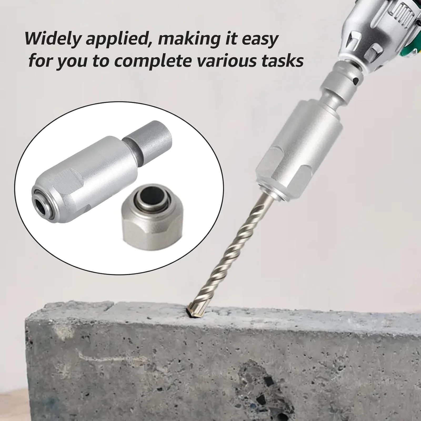 Mgnadさん専用 Adaptor SDS Max la SDS Plus, metal, compact, portabil, pentru