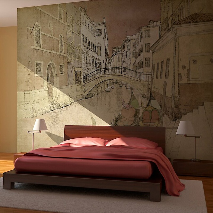 Fotótapéta - Velence ceruzarajzon 400x309