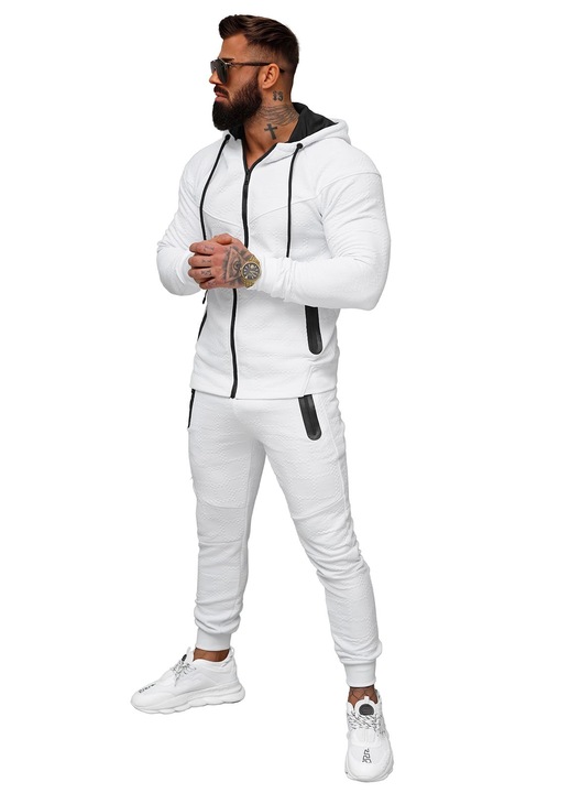 Férfi sportruha OZONEE O/FF3705AB, Fehér