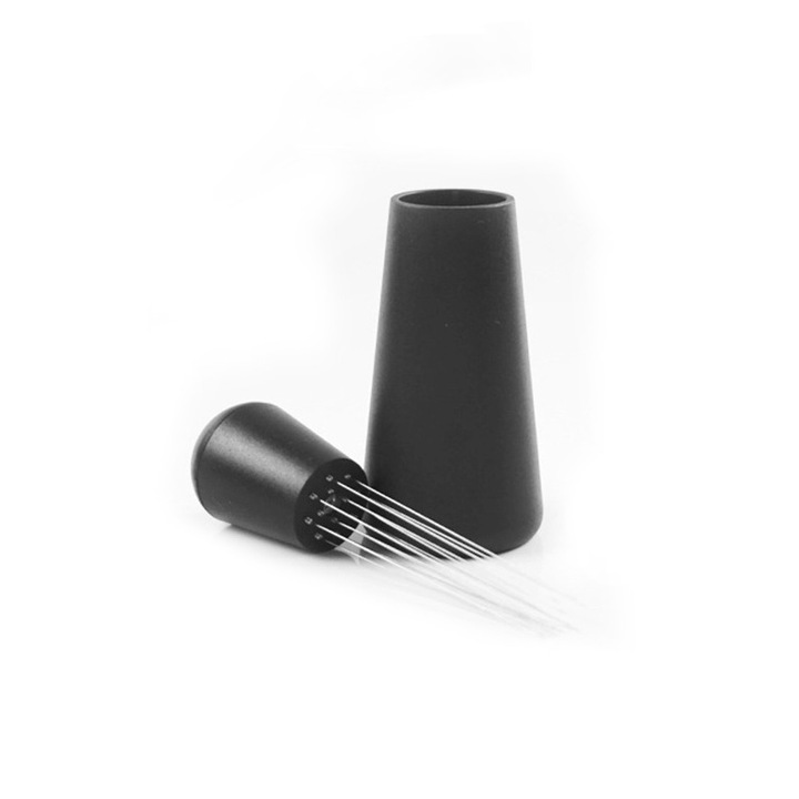 Инструмент за дозиране на кафе, напълно затворена основа, черен, 3.4x10.74 см