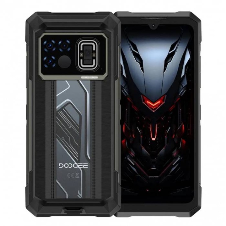 Мобилен телефон Doogee FIRE 6 MAX, 6.72" FHD+, 20GB RAM, 256GB, 50MP AI тройна камера, сребрист