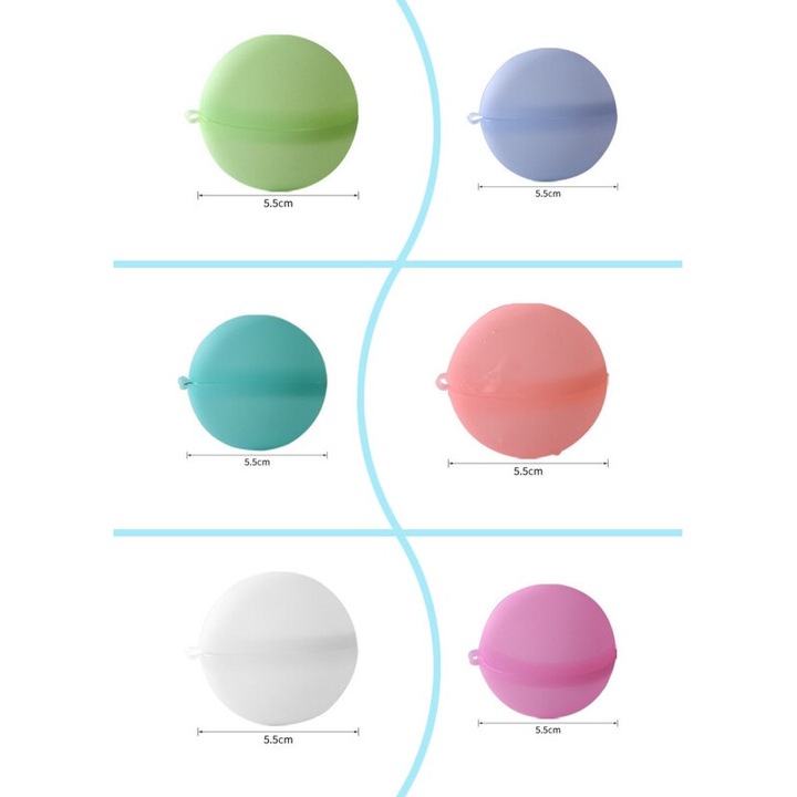 Set 12 Jucarii Polo cu Apa din Silicon Reutilizabile pentru Copii