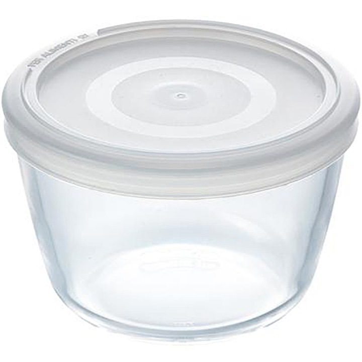 Купа с капак Pyrex Cook & Freeze, Термоустойчиво стъкло, Ø15 х 10 см, 1,1 л