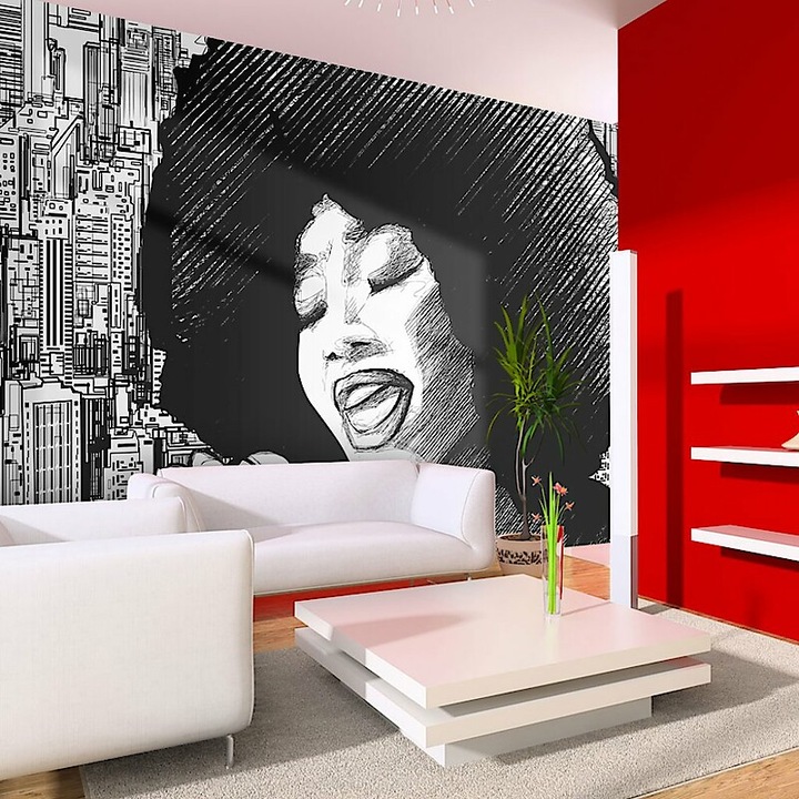 Fotótapéta - Jazz énekes 350x270