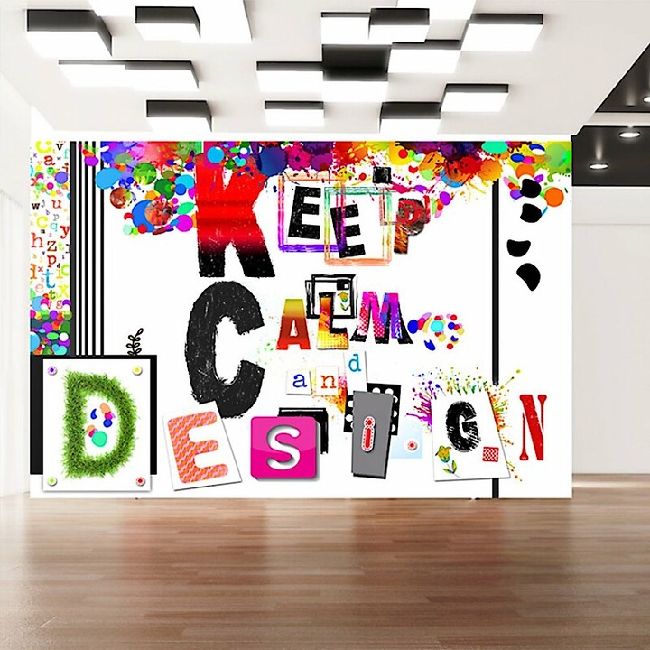 Fotótapéta - Maradj nyugodt és tervezz 400x280