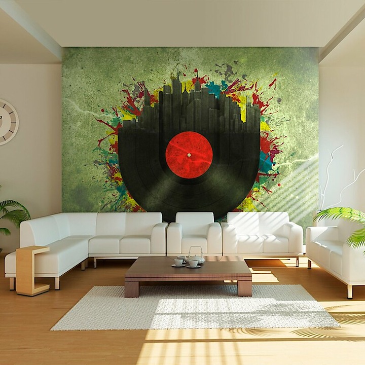 Fotótapéta - A város színes melódiái 400x309