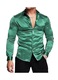 Camasa barbati, Satin, Smarald, L INTL