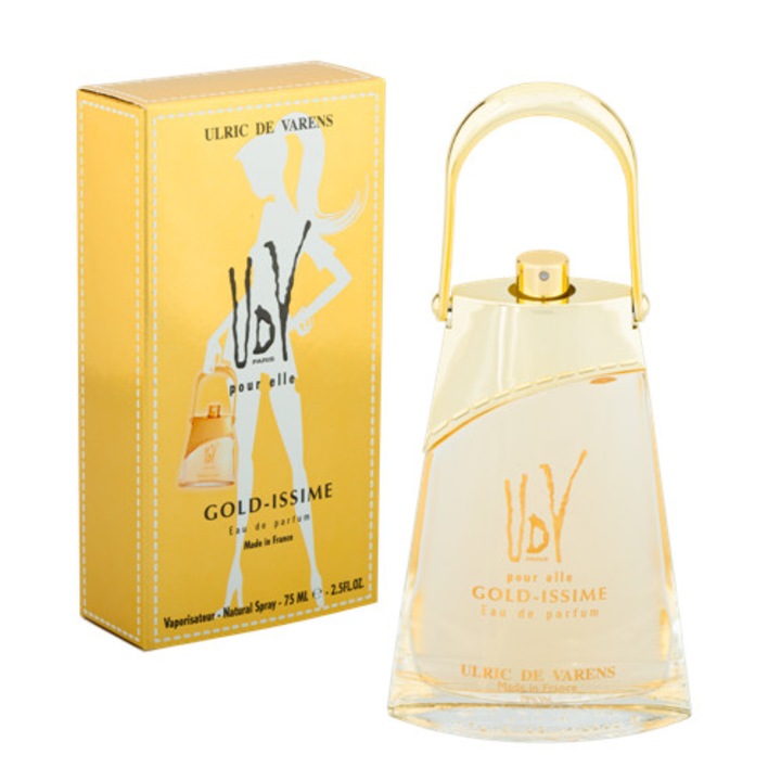 Apa de Parfum Ulric de Varens Gold - Issime, 75 ml, Femei