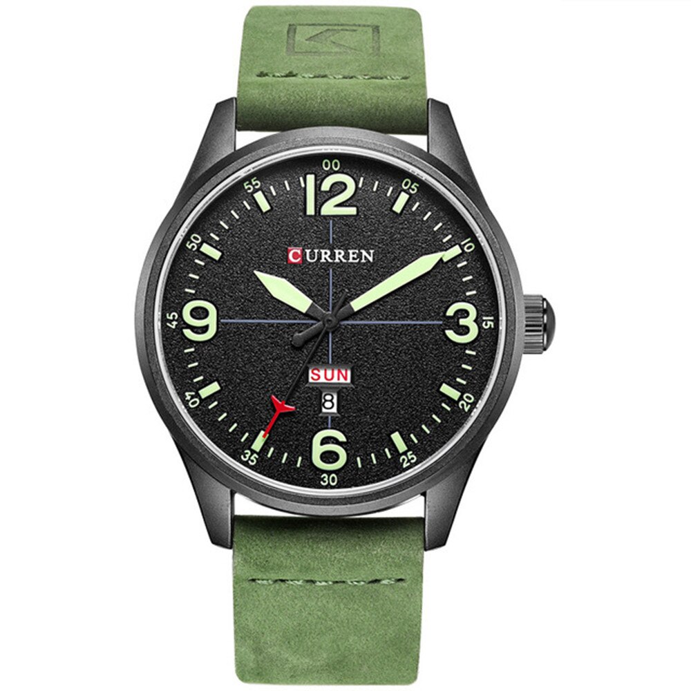 Ceas barbatesc Curren Vintage Green - 8265