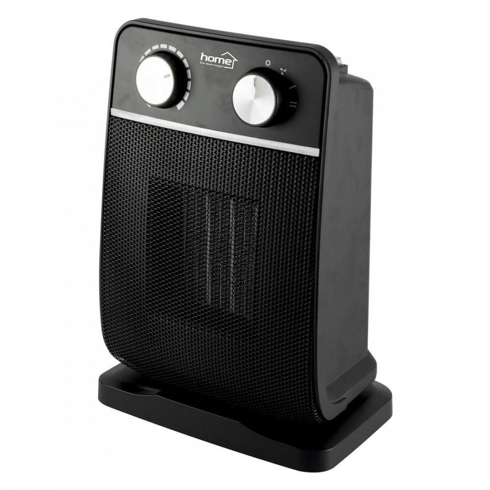 Radiator ceramic, Home FK 29, negru, 1800W, 2 trepte incalzire