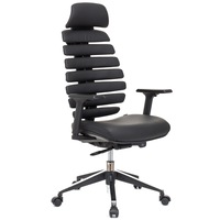 scaun ergonomic qmobili ergo line pro negru piele naturala tetiera baza al sezut culisabil suport lombar auto-reglabil brate reglabile 3d baza aluminiu role gumate imagen 46_0_
0
