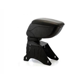 Cotiera auto universala reglabila neagra cu compartiment Cotiera auto universala reglabila neagra cu compartiment