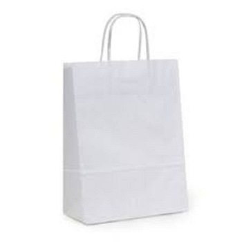 Punga cadou hartie , Sacose cadou hartie, 40x14x41 cm, albe, set 10 bucati Punga cadou hartie , Sacose cadou hartie, 40x14x41 cm, albe, set 10 bucati