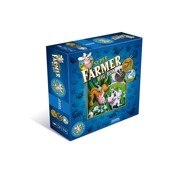 Társasjáték, Granna, 4 figura, 120 kártya, többszínű