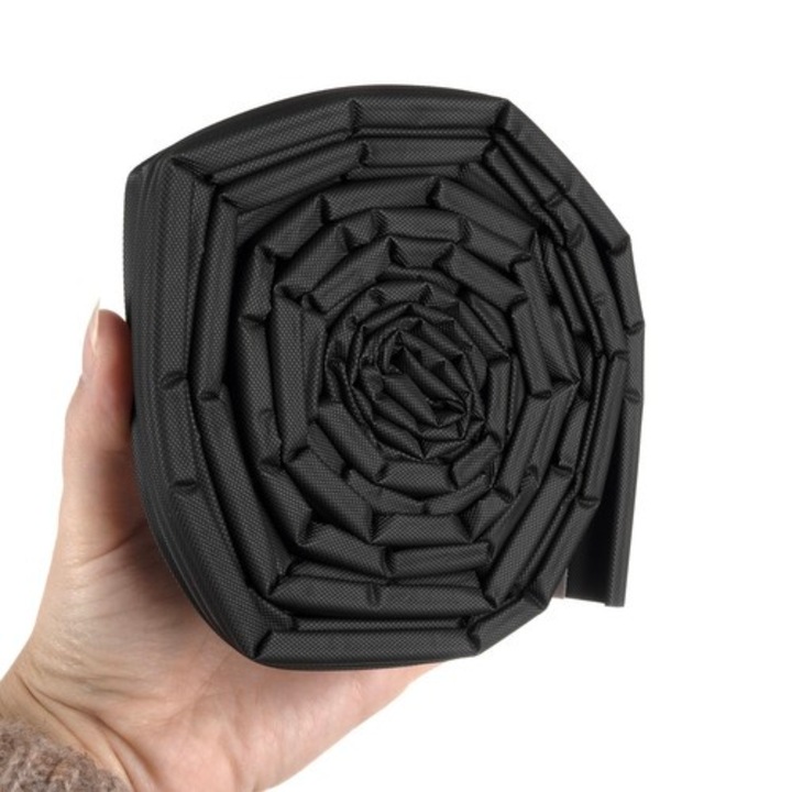 Banda autoadeziva pentru feronerie, 4m, neagra, RUHHY