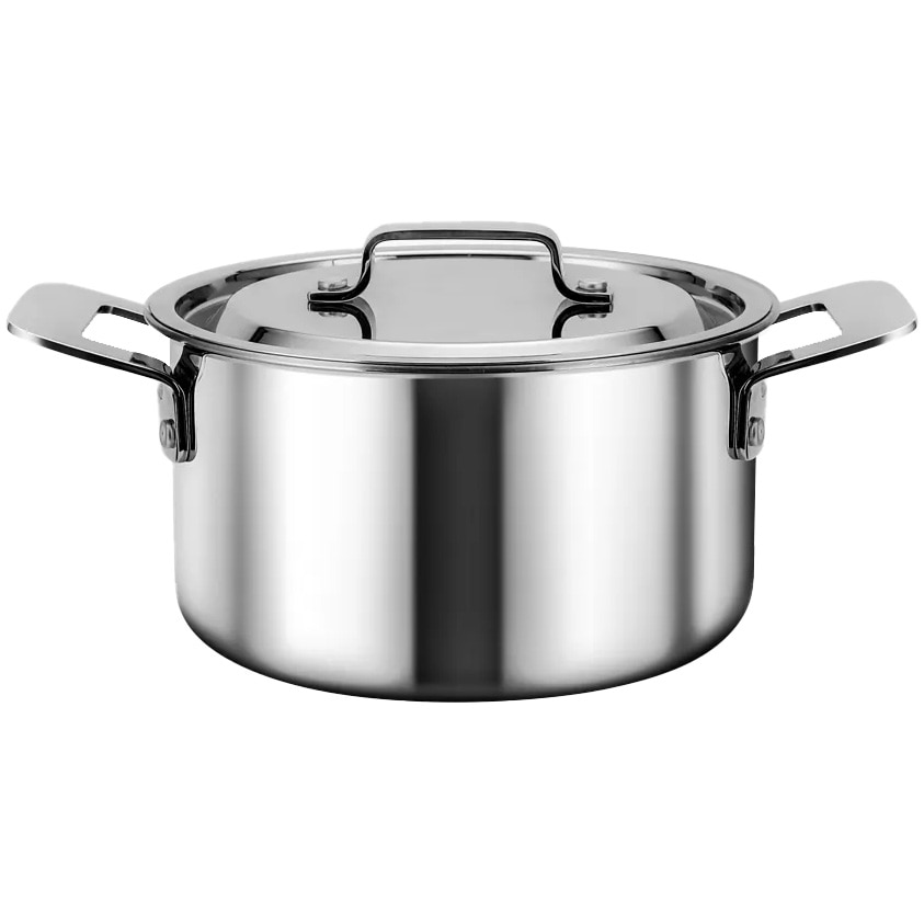 Oala inox cu capac Amercook AMperial, 20 cm, Inductie