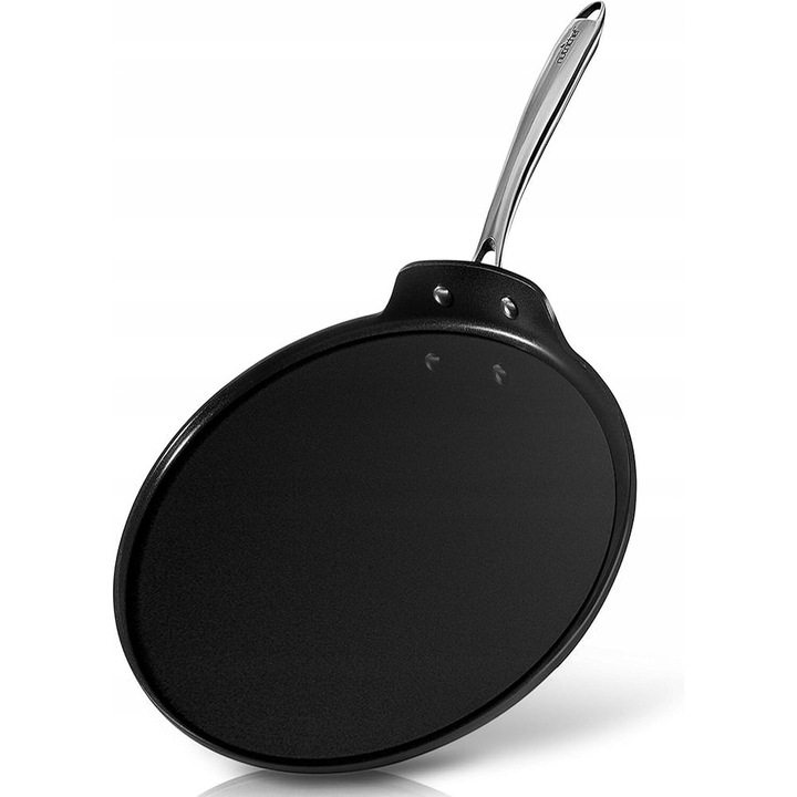 Tigaie pentru clatite NutriChef, 30cm, neaderenta, dimensiuni 52x31x7.5cm