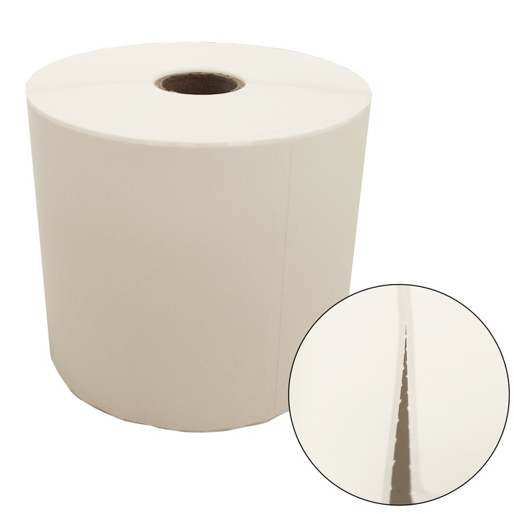 Etichete autoadezive termice 100x150mm, set 500 bucati, rezistente la conditii atmosferice