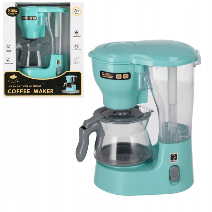 Filtru de cafea pentru copii Luxma, lumini si sunete, 17x14x9cm, +3ani