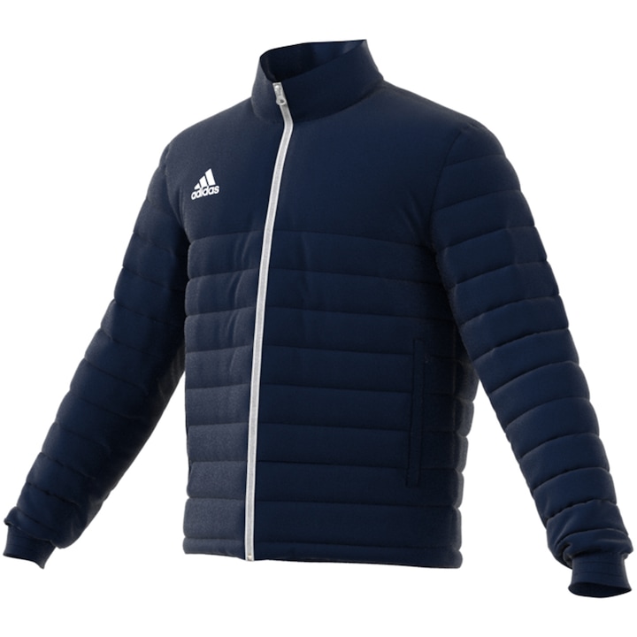 Ferfi dzseki, Adidas, polieszter, sotetkek - 65488, Tengerészkék