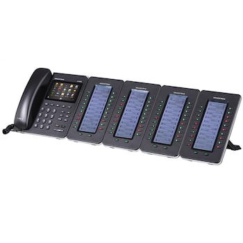 Extensie Telefon VoIP Grandstream GXP2200EXT, Negru+ Cadou Cablu Reelif Type C Extensie Telefon VoIP Grandstream GXP2200EXT, Negru+ Cadou Cablu Reelif Type C