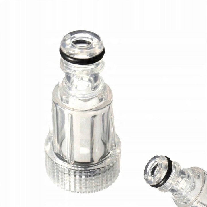 Filtru apa pentru aparate de spalat cu presiune, Luka, compatibil Karcher K2-K7, transparent, 3/4"
