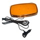 LED лампа с магнит, Оранжева, 12-24v, 24w, E-MARK