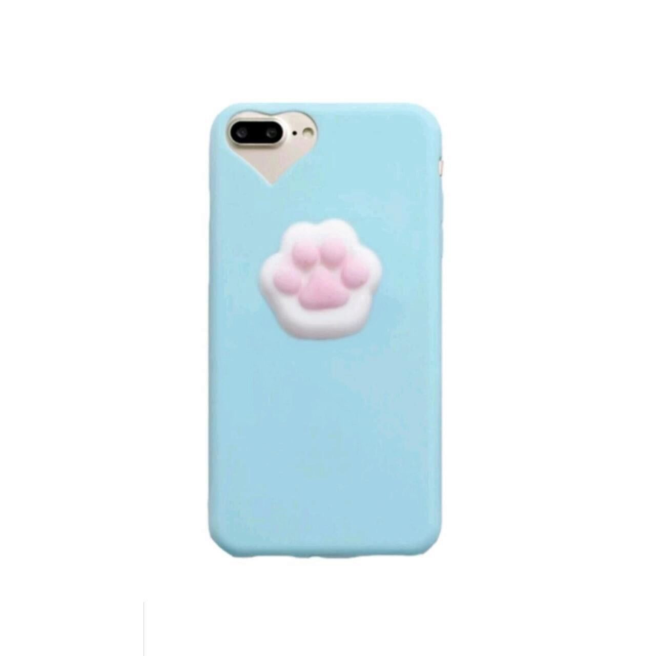 Husa Apple iPhone 7,iPhone 8,iPhone SE (2020) - Iberry Cat Paw Blue