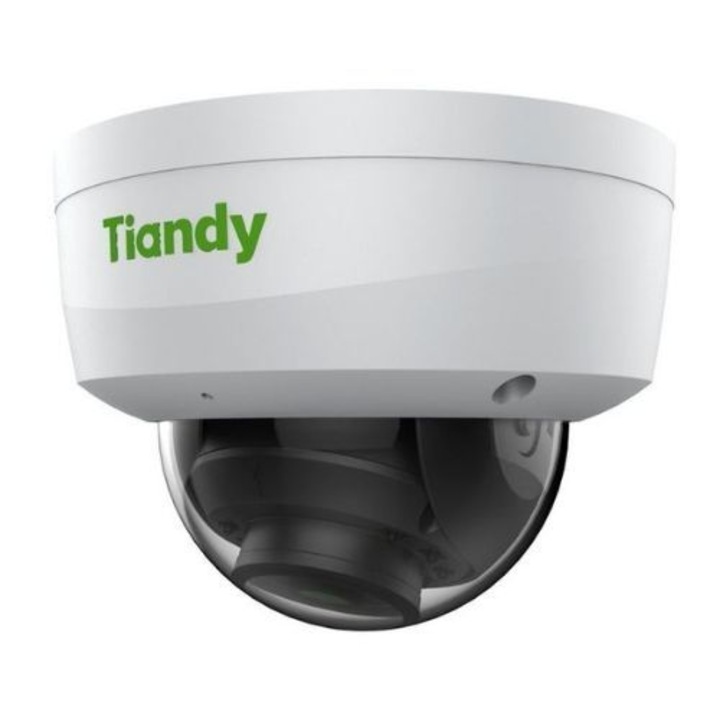 Tiandy IP dóm térfigyelő kamera, Starlight, 8MP 4K, IR 30m, 2, 8mm objektív, Mikrofon, PoE, IP66, IK10 - TC-C38KS-I3EYV4.0