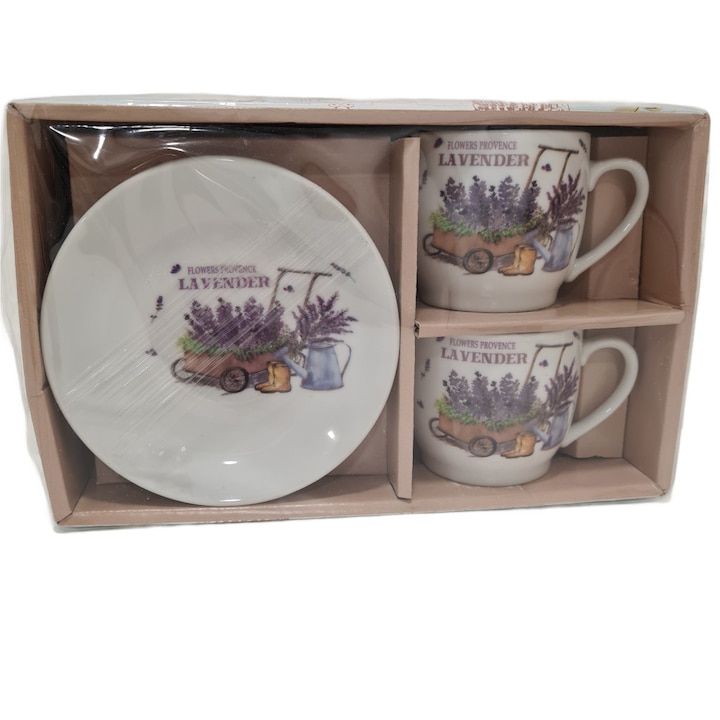 Set ceai lavanda 4 buc