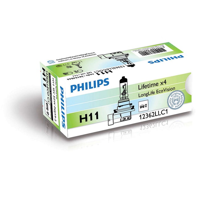 Bec far, Philips, LongLife EcoVision, H11
