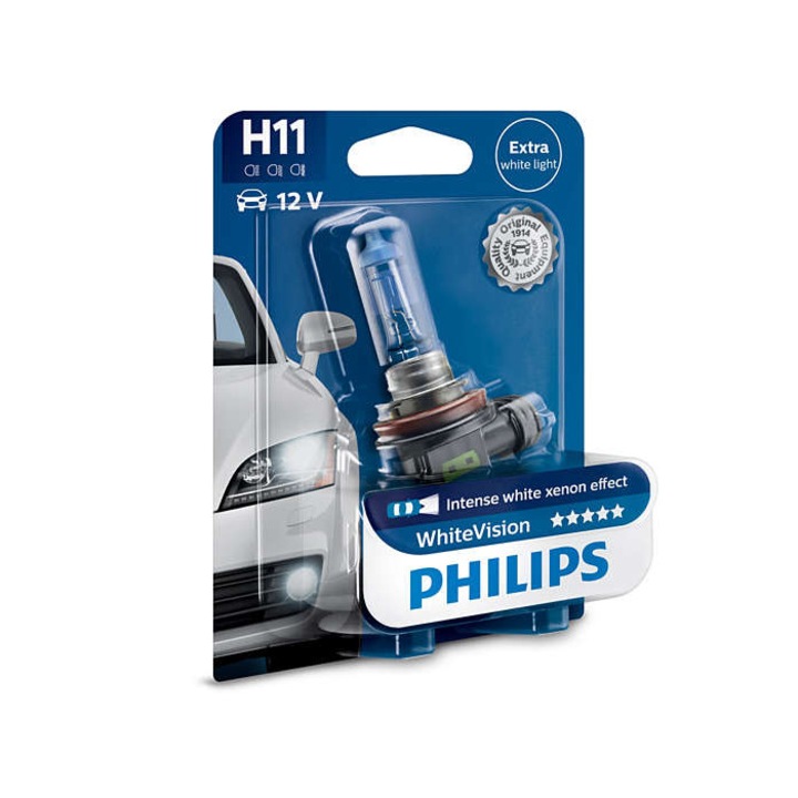 Крушка за фар Philips WhiteVision H11