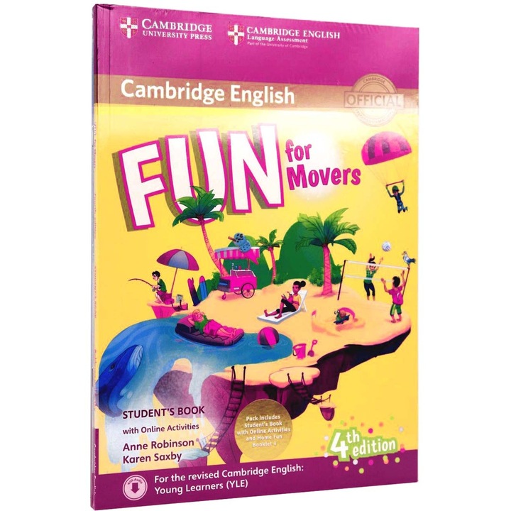 Fun for Movers 4th Ed Student's Book with Online Activities with Audio and Home Fun Booklet 4