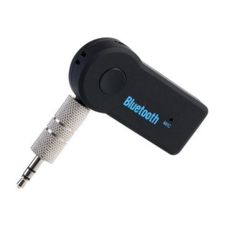 Transmitator Bluetooth pentru masina, Negru, mufa jack, plastic