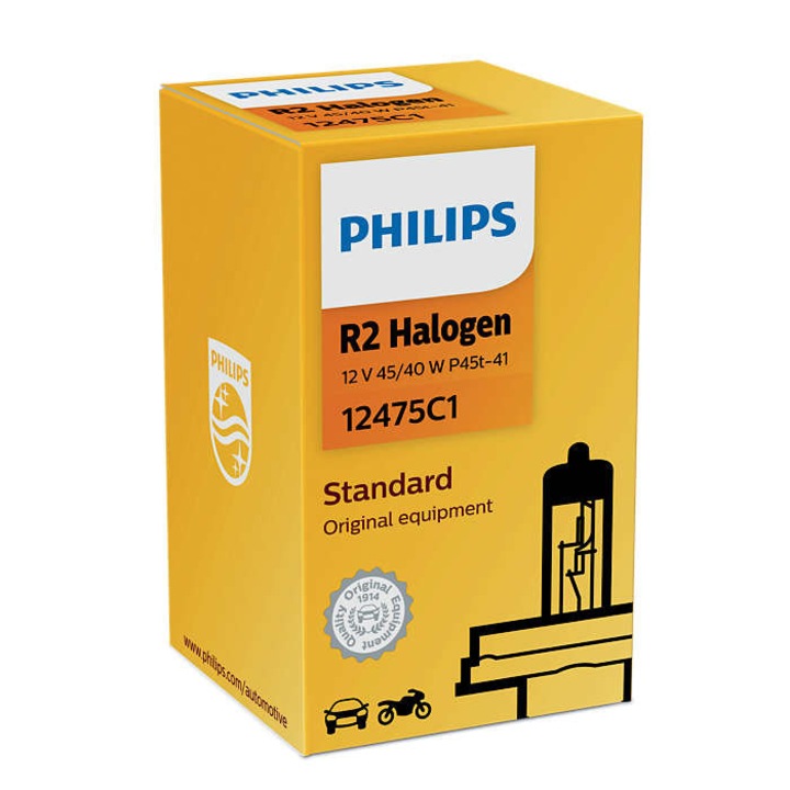 Крушка за фар Philips Standard R2 Halogen