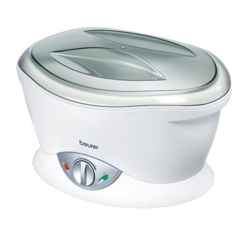 Baie de parafina MP70 Beurer, 80W, temperatura ajustabila, 30 benzi, 2x450g parafina, Alb Baie de parafina MP70 Beurer, 80W, temperatura ajustabila, 30 benzi, 2x450g parafina, Alb