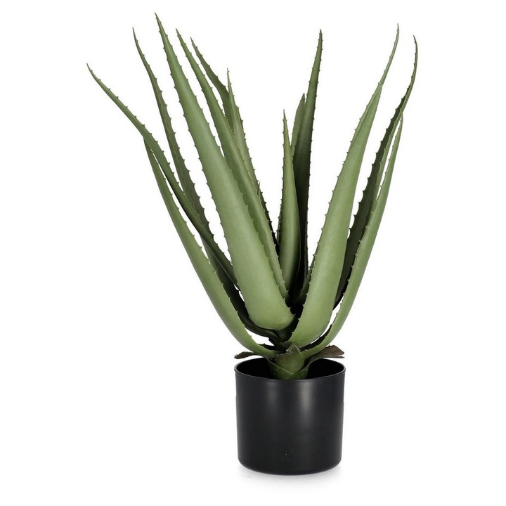 Aloe artificiala in ghiveci Ø35x60h