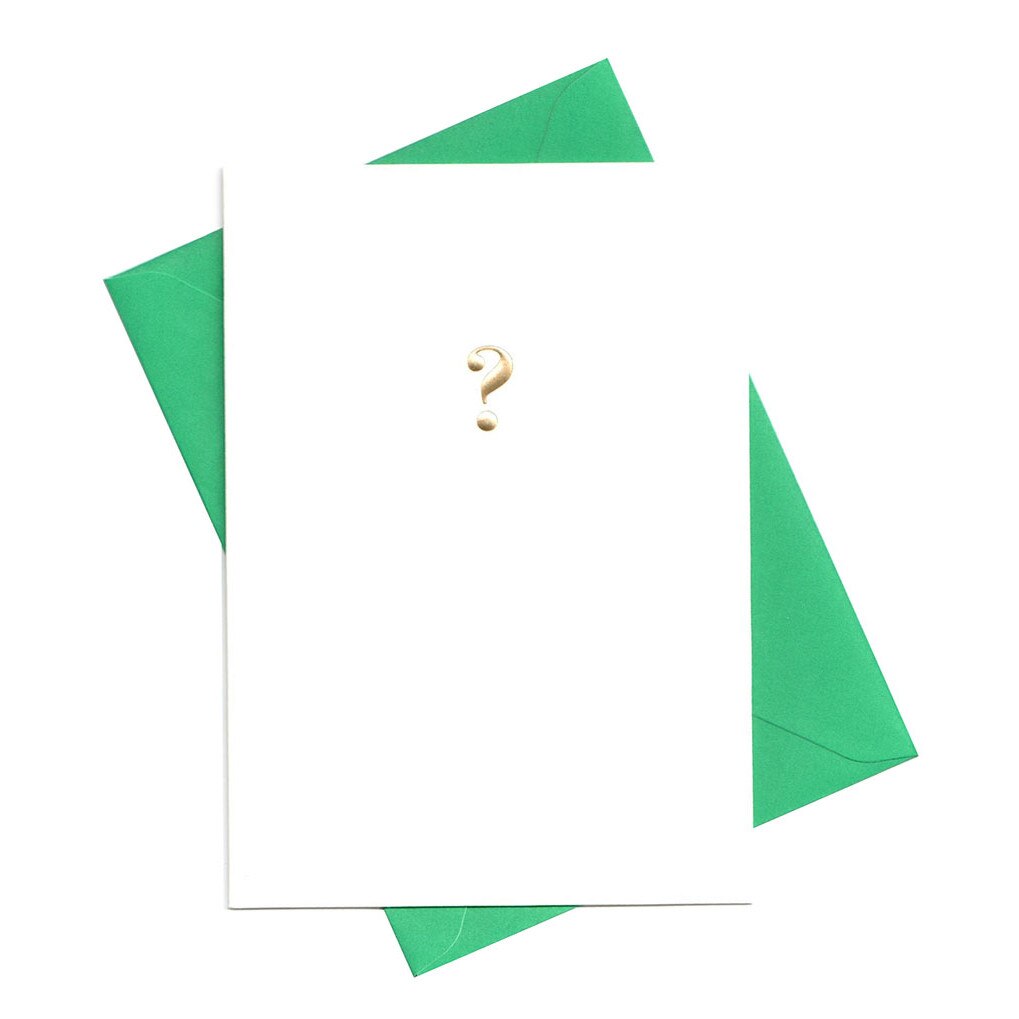 Felicitare - Question Mark