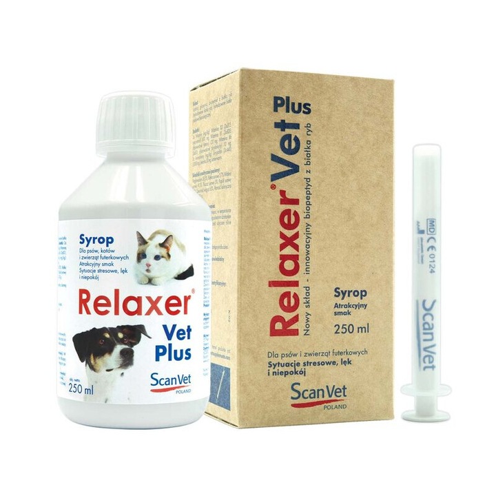 Relaxant pentru animale KalmAid 250ml, pentru stres si anxietate