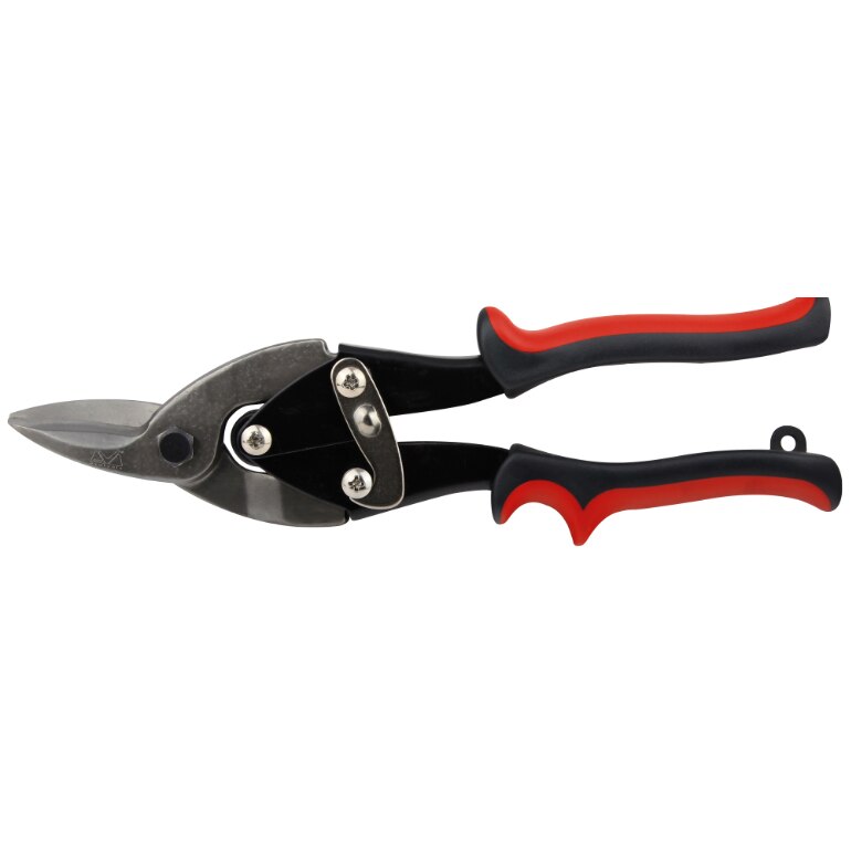 Foarfeca tabla Evotools, 250 mm, manere TPR, falci inclinate dreapta